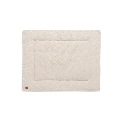 Tapis de Parc 75x95cm Check Knit - Oatmeal