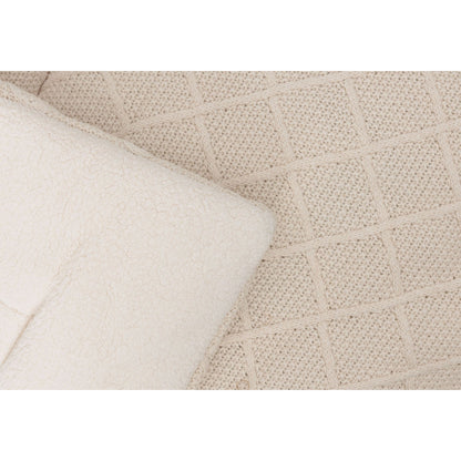 Tapis de Parc 75x95cm Check Knit - Oatmeal