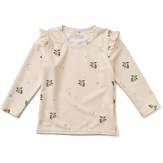 Tee shirt ANTI-UV - Tenley peach/sea shell 18-24 mois