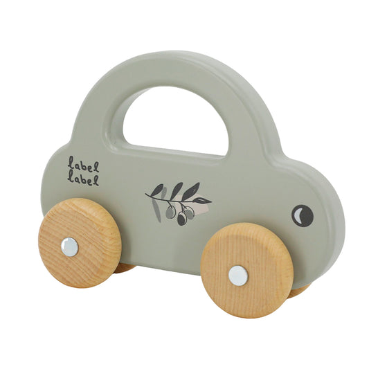 Voiture en bois - Olive Green